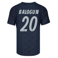 Camiseta Estados Unidos Folarin Balogun #20 Segunda Equipación Replica Mundial 2026 mangas cortas